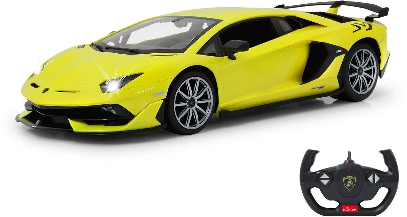 Jamara RC-Auto Lamborghini Aventador SVJ 1:14 Gelb - Bild 3