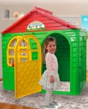 Spielhaus JAMARA Little Home grün rot Kunststoff Bild 1
