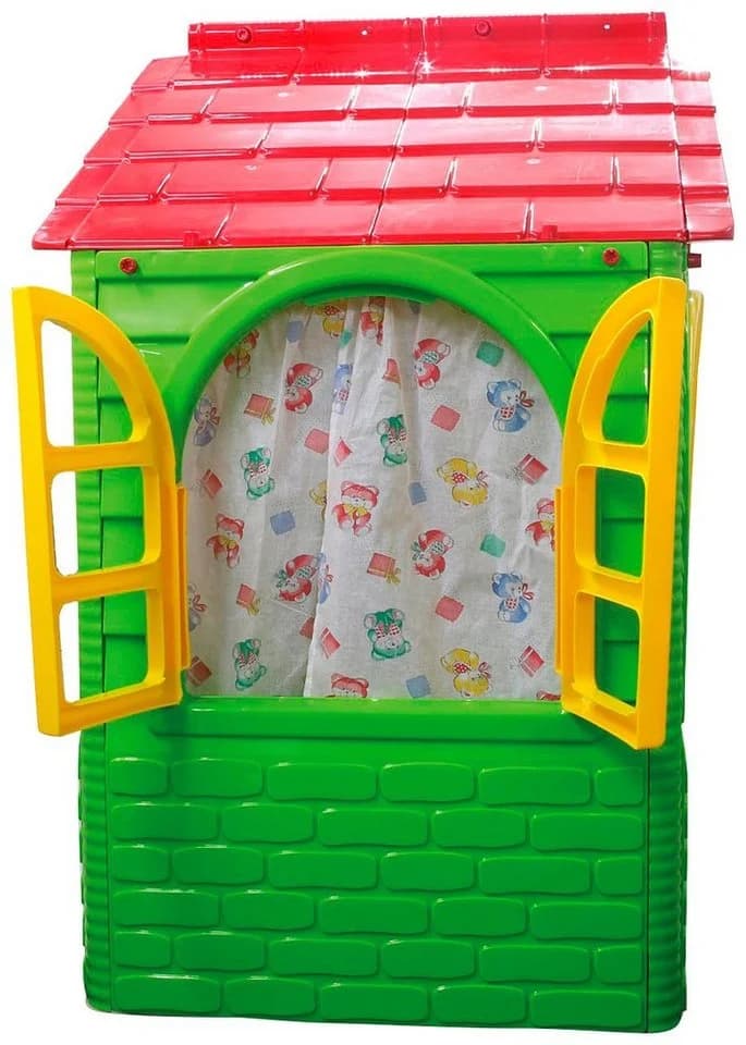 Spielhaus JAMARA Little Home grün rot Kunststoff - Bild 5