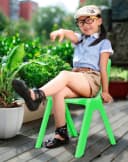 Jamara Stapelstuhl Smiley Kinderstuhl Kunststoff Bild 1