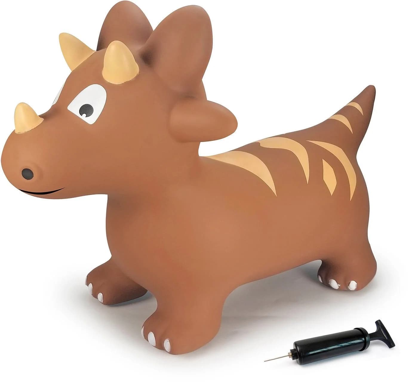 Jamara Hüpftier Dino inkl. Luftpumpe - Robustes Hüpfspielzeug für Kinder - Bild 2
