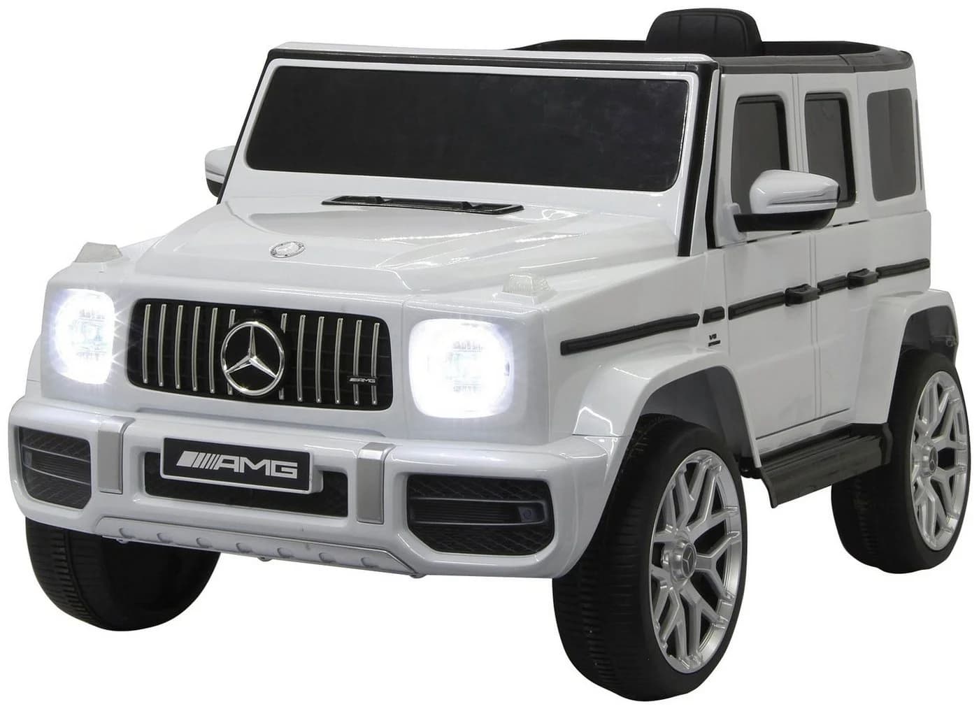 JAMARA Elektro-Kinderauto Mercedes-Benz AMG G 63 Weiß - Bild 2
