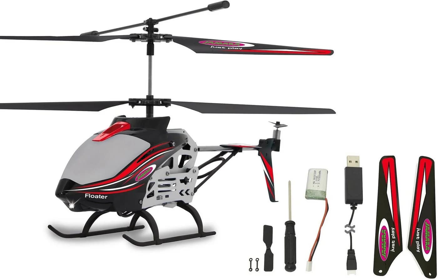 Jamara RC-Helikopter RC Floater Altitude 2,4 GHz 3,5 Kanal Rot/Schwarz - Bild 3
