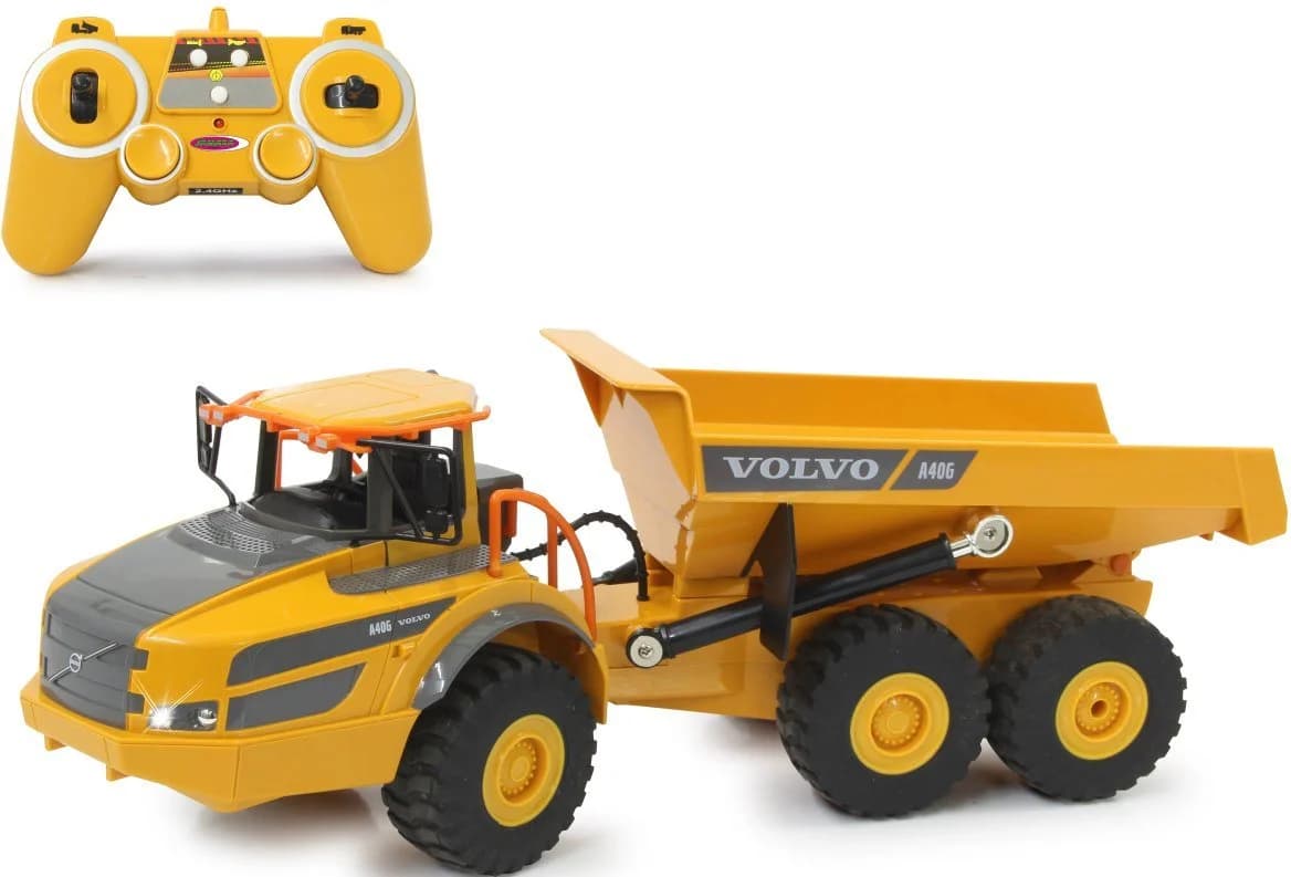 Jamara RC-LKW Muldenkipper Volvo A40G Gelb Fernlenkfahrzeug - Bild 3