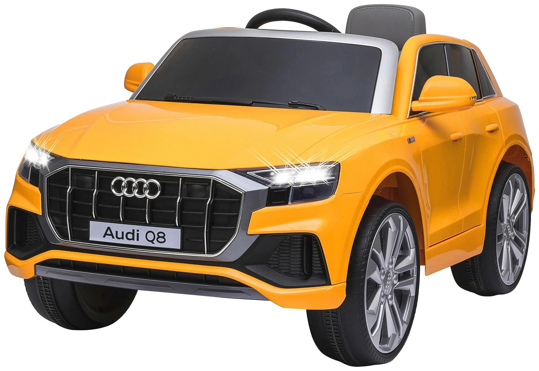 Jamara Ride-on Audi Q8 gelb 12V Kinderfahrzeug - Bild 2