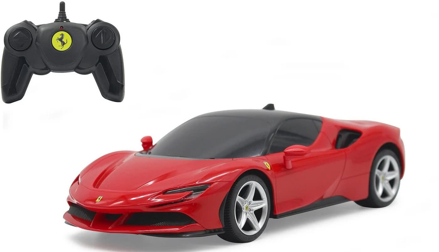 Jamara RC-Auto Ferrari SF90 Stradale 1:24 Rot 2,4 GHz - Bild 2