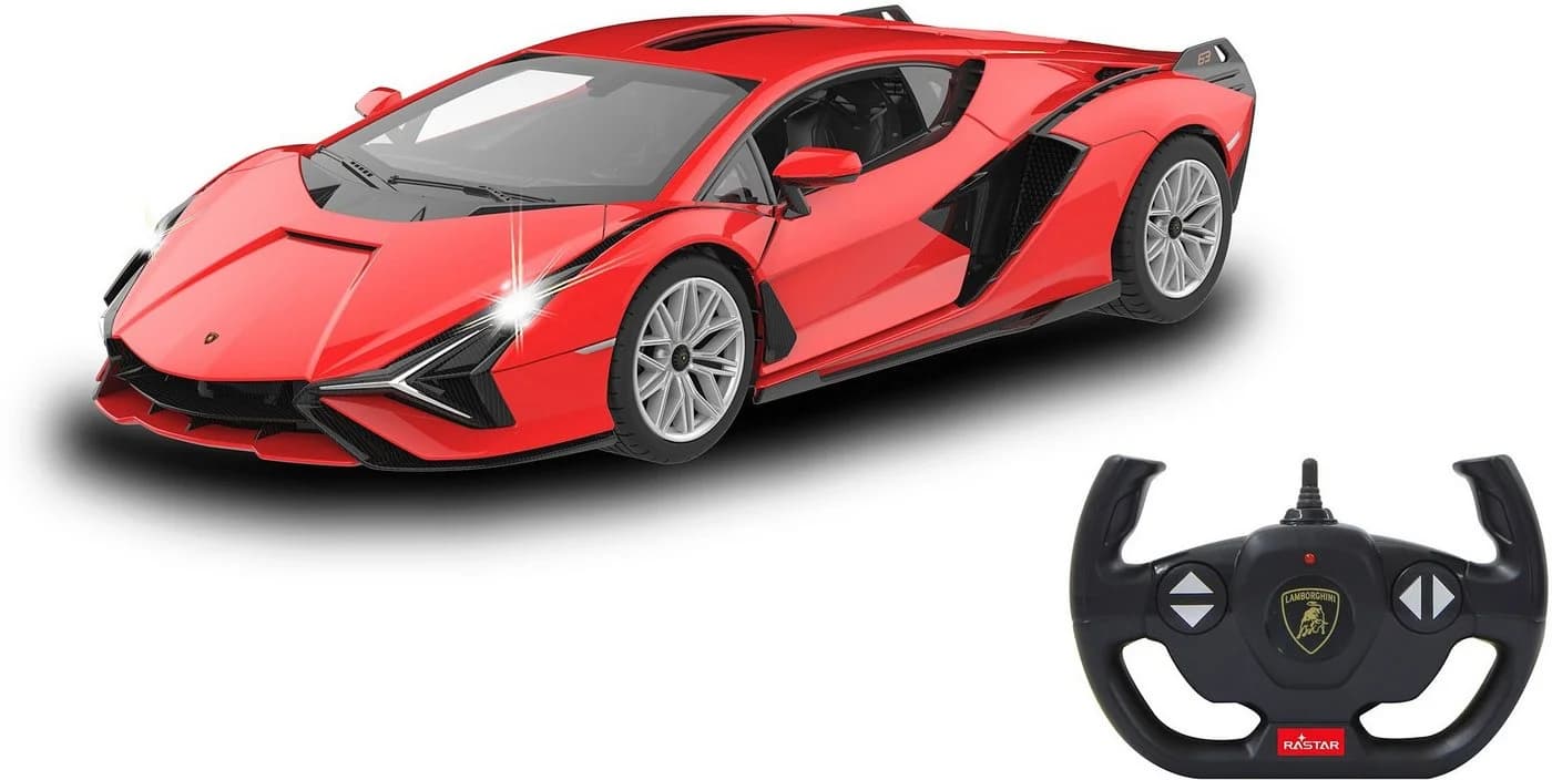 Jamara RC-Auto Lamborghini Sián 1:14 Rot 2,4 GHz