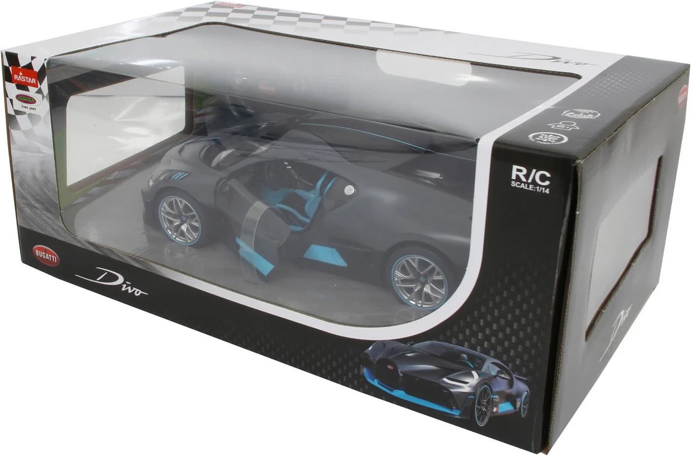 Jamara RC-Auto Bugatti Divo 1:14 Grau Fernlenkfahrzeug - Bild 2