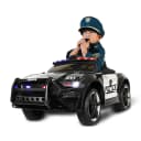 JAMARA Elektro-Kinderauto US Police Car Schwarz Bild 1