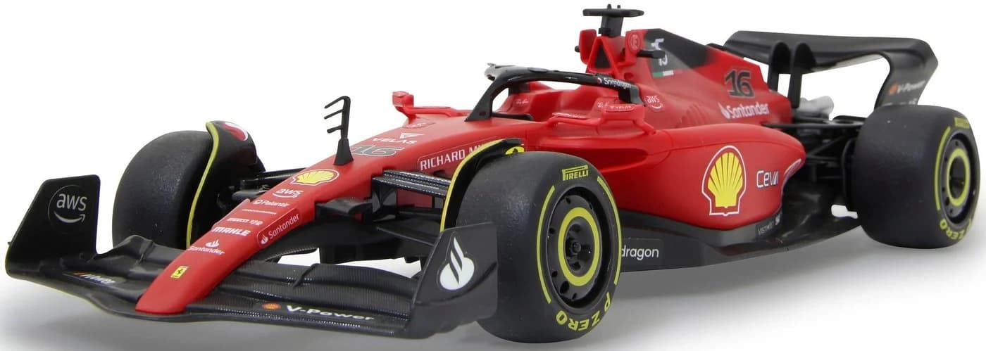 Jamara RC-Auto Ferrari F1-75 1:18 Rot Schwarz 2,4 GHz Fernsteuerung - Bild 5