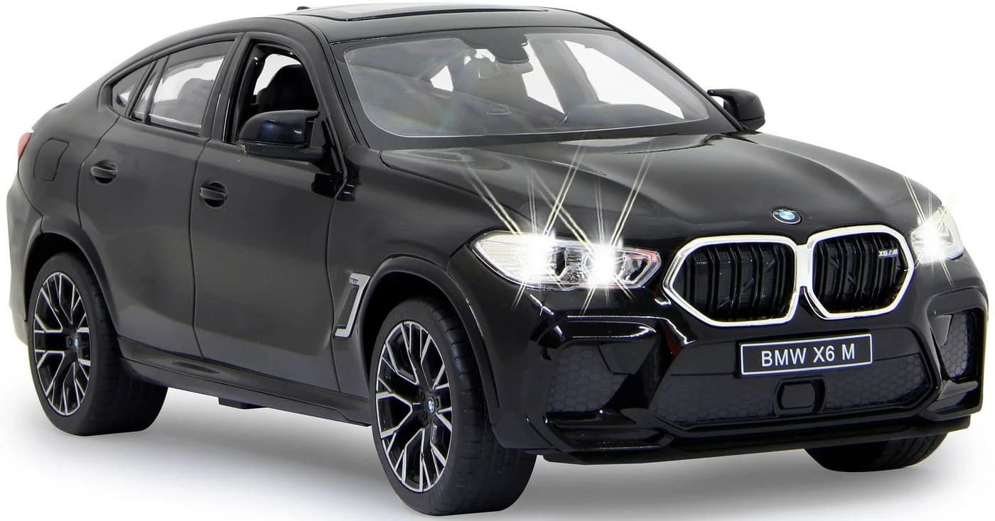 JAMARA RC-Auto BMW X6 M 1:14 Schwarz mit LED-Licht - Bild 3
