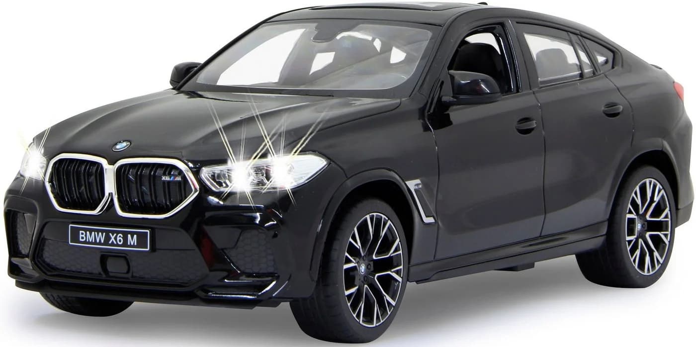 JAMARA RC-Auto BMW X6 M 1:14 Schwarz mit LED-Licht - Bild 4