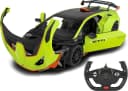 Jamara RC-Auto Deluxe Cars Lamborghini Huracán STO 1:14 grün mit LED-Lichtern Bild 1