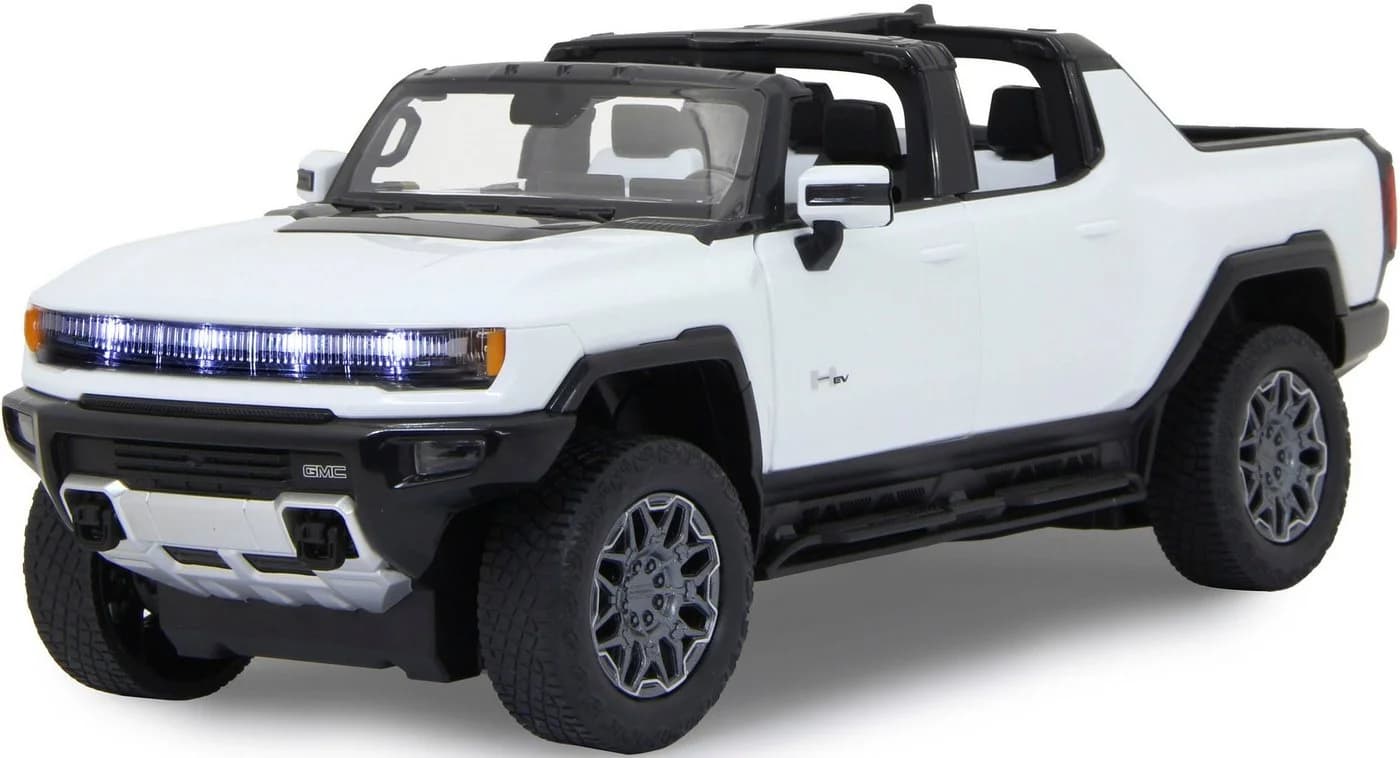 Jamara RC-Auto Deluxe Cars Hummer EV 1:16 Weiß LED-Lichter - Bild 3