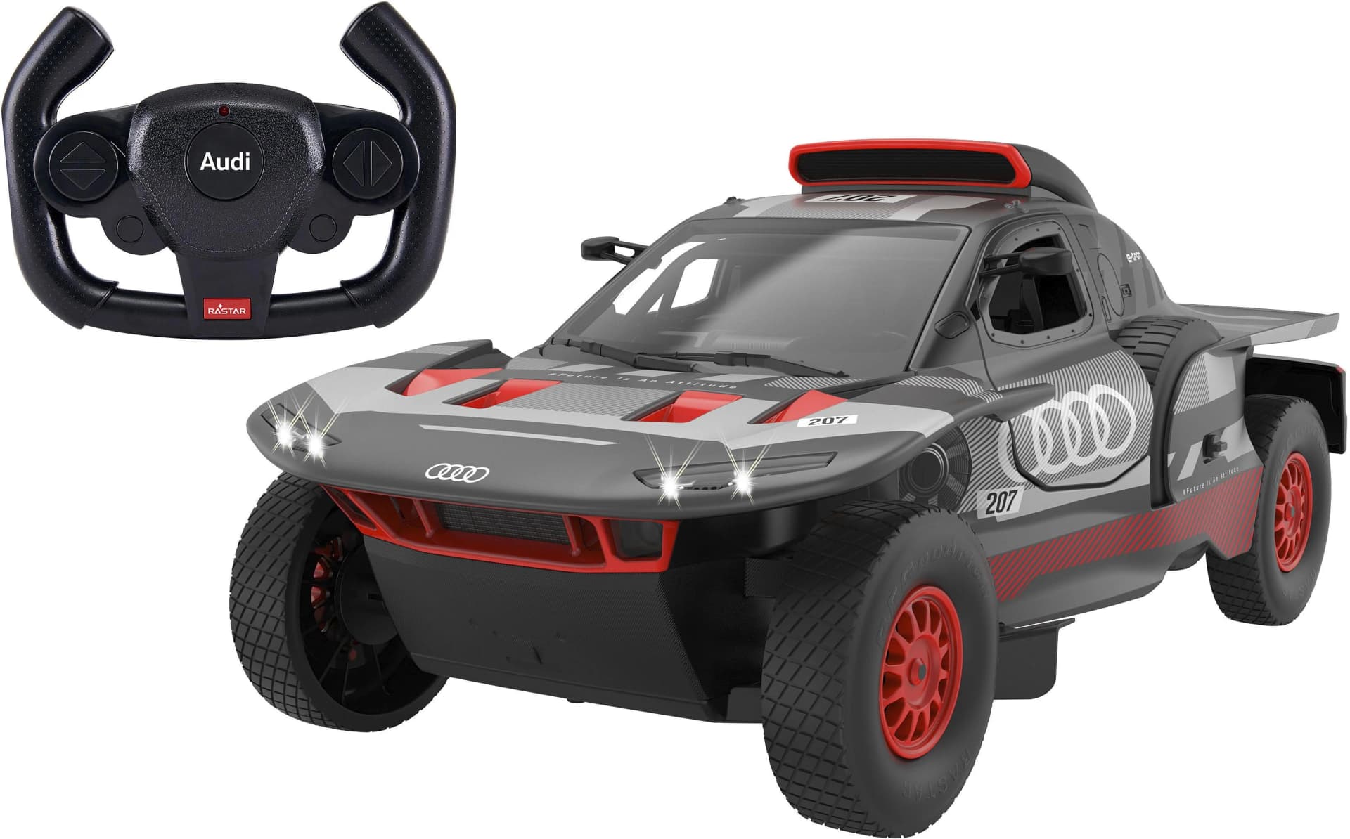 JAMARA Audi RS Q e-tron E2 RC Auto 1:14 Grau