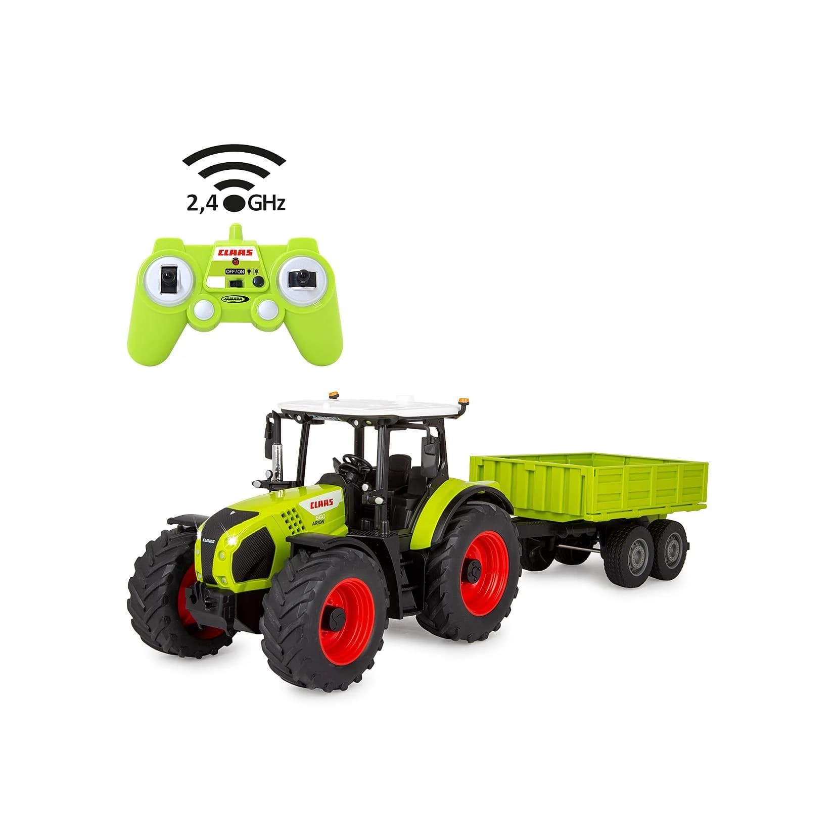 Jamara RC-Traktor Claas Arion 660 mit LED-Licht 2,4GHz