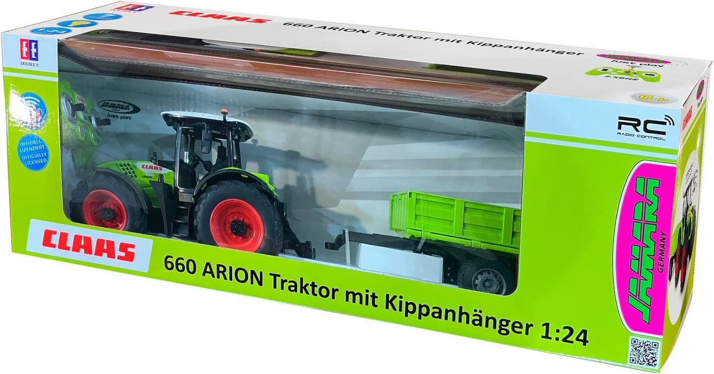 Jamara RC-Traktor Claas Arion 660 mit LED-Licht 2,4GHz - Bild 2