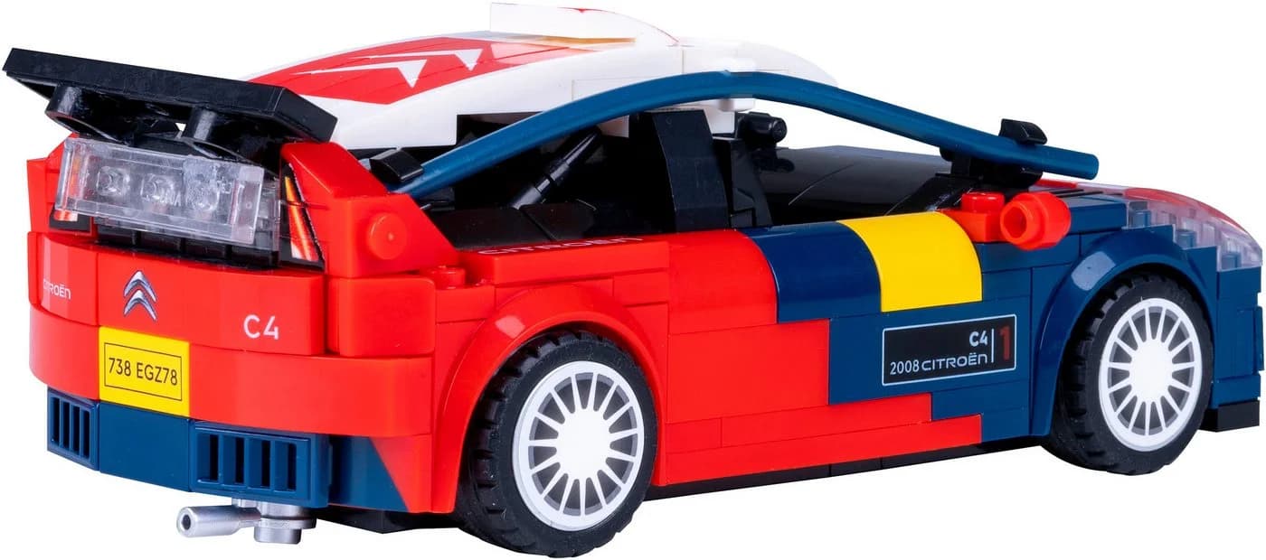 Jamara CaDA 2008 Citroën C4 WRC Konstruktions-Spielset 296 Teile Bunt - Bild 4
