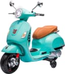 JAMARA Elektro-Kinderroller Vespa GTS 125 mintgrün mit Licht & Sound Bild 2