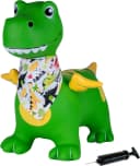 Jamara Hüpftier Dino mit Flügeln HoppyDoo, mit Pumpe, Grün Bild 3