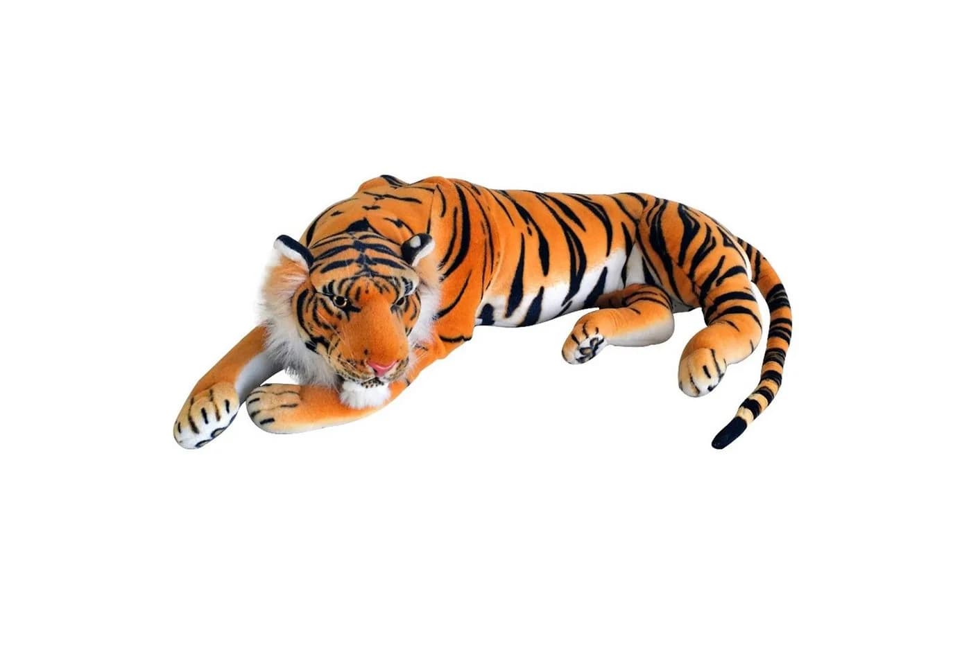 TE-Trend Kuscheltier Tiger 90cm XXL Plüschtier Raubkatze Großkatze Stofftier - Bild 2
