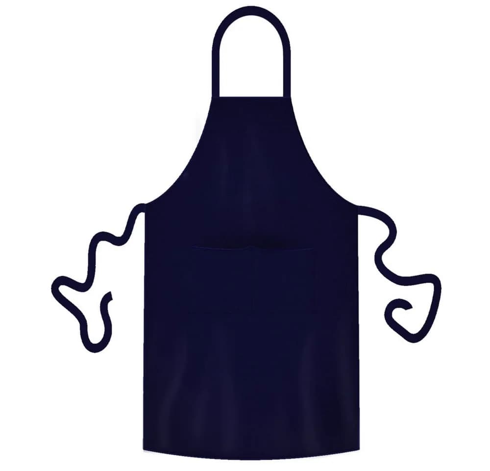 TE-Trend Grillschürze 116cm Dunkelblau mit Taschen - Bild 2