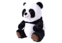 TE-Trend Kuscheltier Panda 30 cm Plüschtier Bär Schwarz Bild 2
