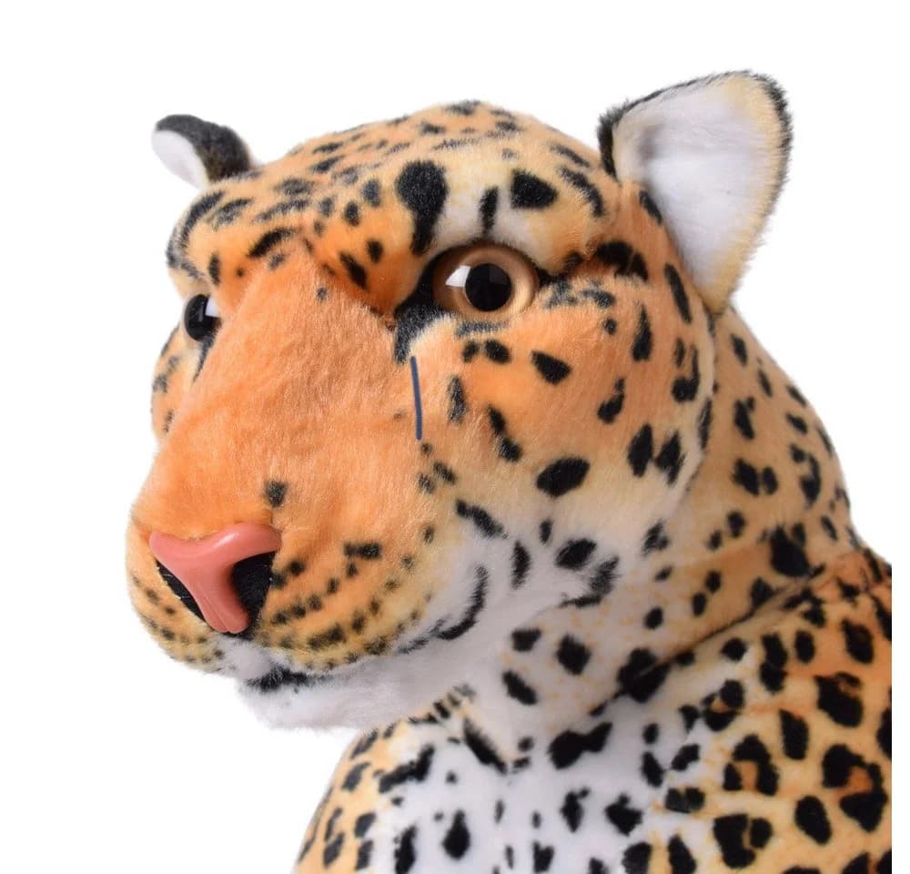 TE-Trend Kuscheltier XXL 80cm Leopard Deko Plüschtier Großkatze - Bild 5