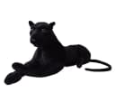 TE-Trend Kuscheltier Panther 80 cm XXL Plüschtier Schwarz Bild 1
