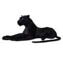 TE-Trend Kuscheltier Panther 80 cm XXL Plüschtier Schwarz Bild 5