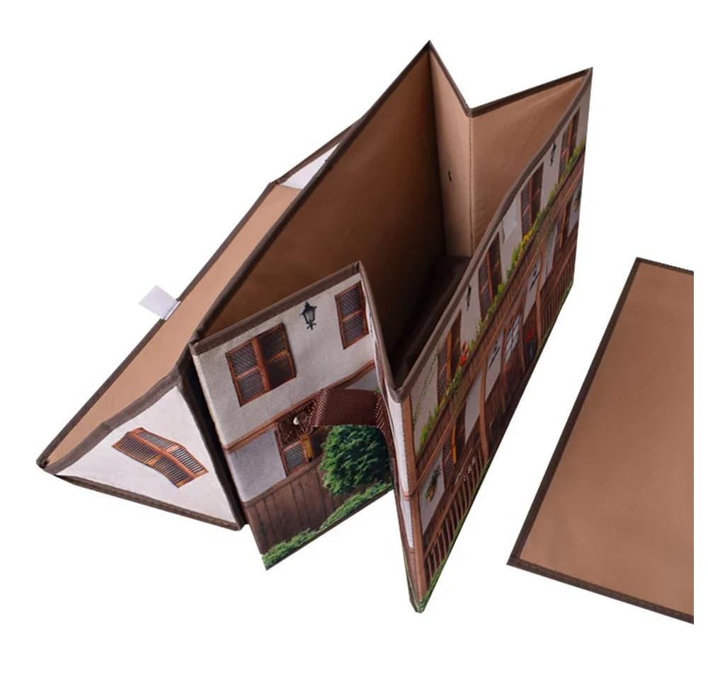 TE-Trend Spielzeugtruhe Bauernhaus Aufbewahrungsbox - Bild 3