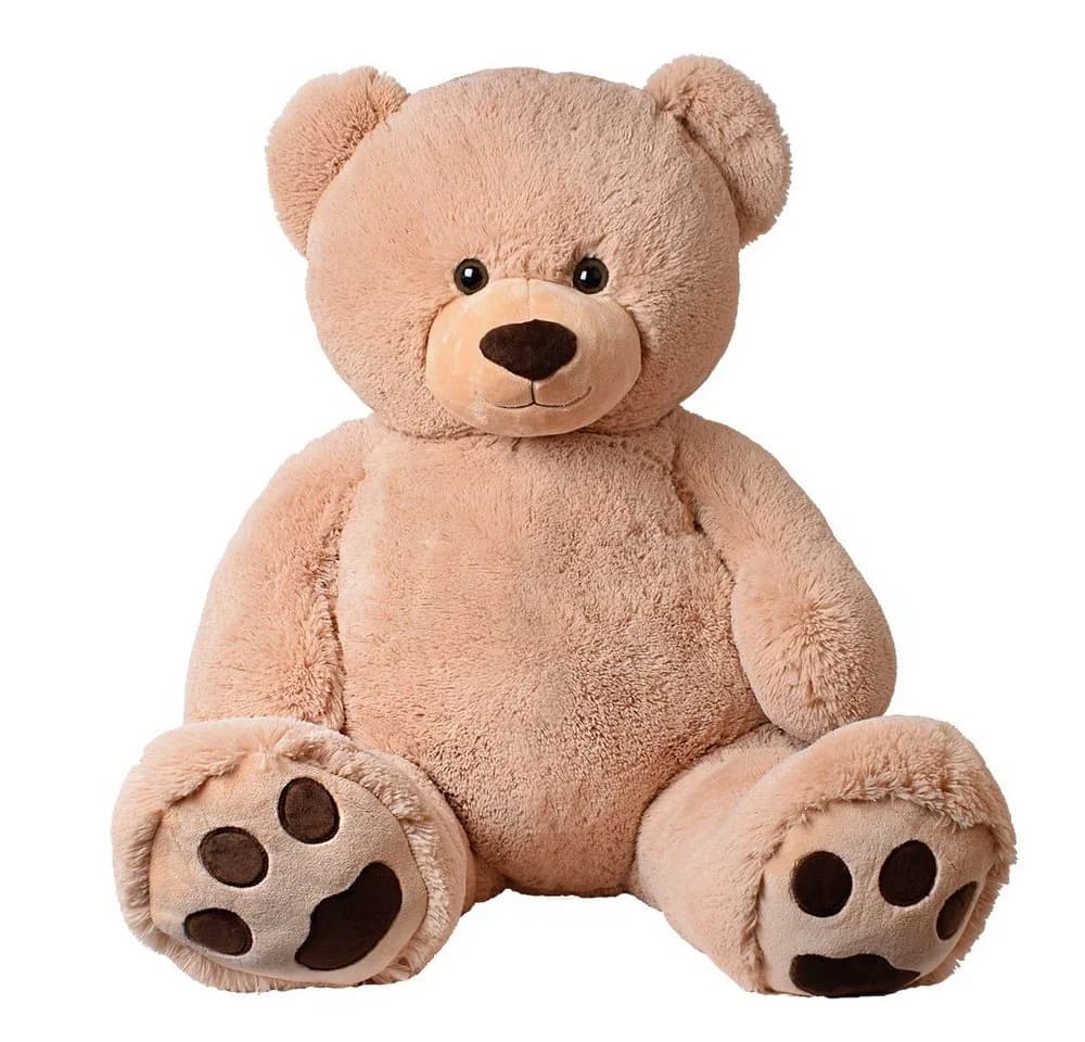 TE-Trend Kuscheltier XXL Riesenteddy 135cm Brauner Teddybär
