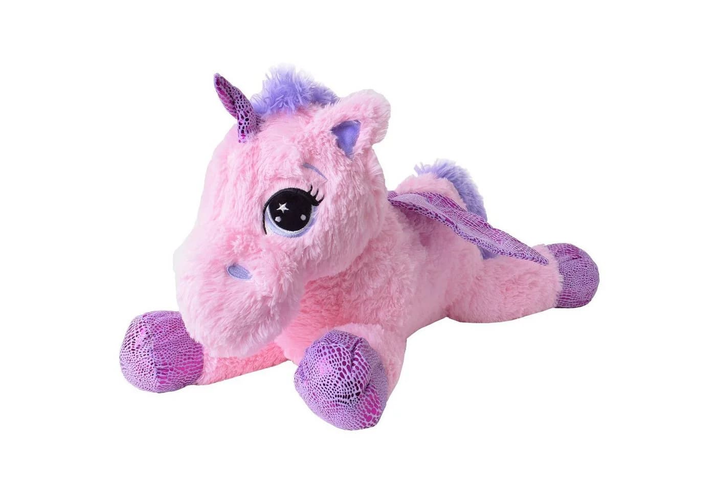 TE-Trend Kuscheltier Einhorn 60 cm Plüschtier Unicorn Stofftier pink - Bild 2