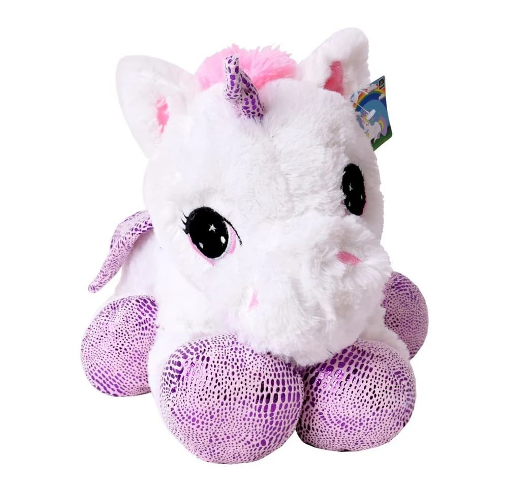 Te-Trend Kuscheltier Einhorn 60 cm Plüschtier Unicorn Pferd weiß - Bild 5