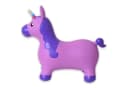 TE-Trend Hüpfpferd Einhorn Lila Kunststoff Bild 4
