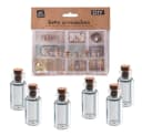 TE-DecoArt Deko-Glas 12 Stück Mini Glasflaschen Set Bild 1