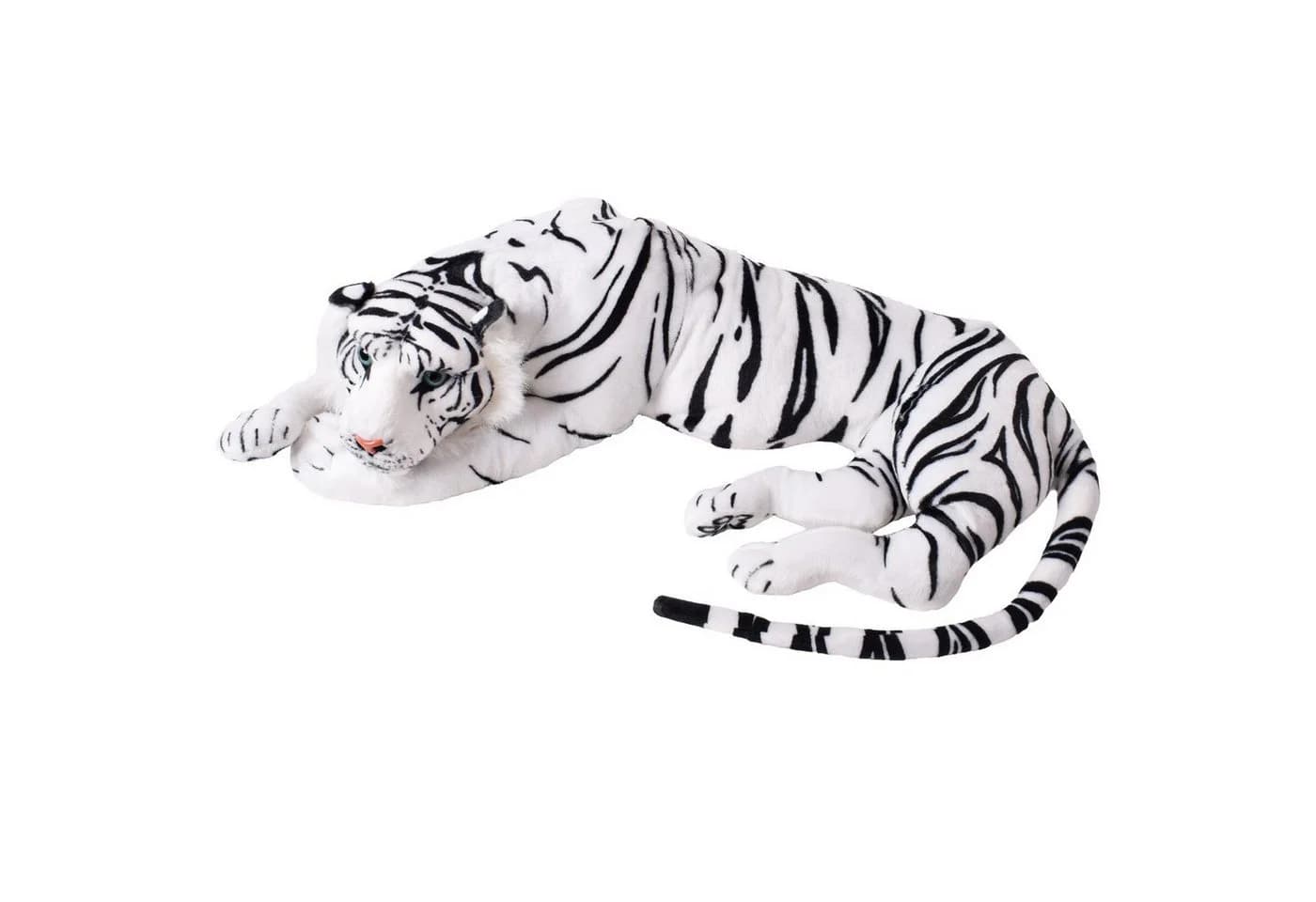 TE-Trend Kuscheltier Weißer Tiger 70 cm XXL Plüschtier