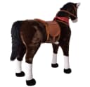 TE-Trend Reitpferd Braunes Stehpferd mit Soundmodul Bild 5