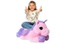 TE-Trend Kuscheltier Einhorn 45cm Rosa Lila Glitzer Bild 1