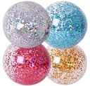 TE-Trend Spielball 4 Stück Glitter Luftballon 85cm wiederverwendbar Bild 2