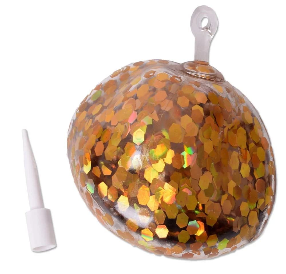TE-Trend Spielball 4 Stück Glitter Luftballon 85cm wiederverwendbar - Bild 5