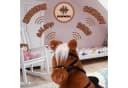 TE-Trend Reitpferd 70 cm Spielzeug Schaukelpferd hellbraun mit Soundmodul Bild 4