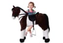 TE-Trend Reitpferd 70 cm Spielzeug Schaukelpferd Braun mit Soundmodul Bild 2
