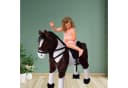TE-Trend Reitpferd 70 cm Spielzeug Schaukelpferd Braun mit Soundmodul Bild 3