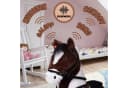 TE-Trend Reitpferd 70 cm Spielzeug Schaukelpferd Braun mit Soundmodul Bild 4