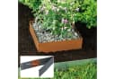 Bellissa Rasenkante Square Corten 30x30cm H20cm Beetumrandung Bild 2