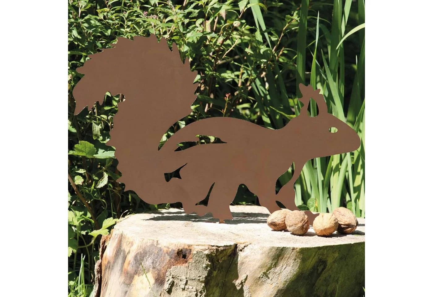 bellissa Haas GmbH Gartenstecker Rost Eichhörnchen Corten-Stahl - Bild 3