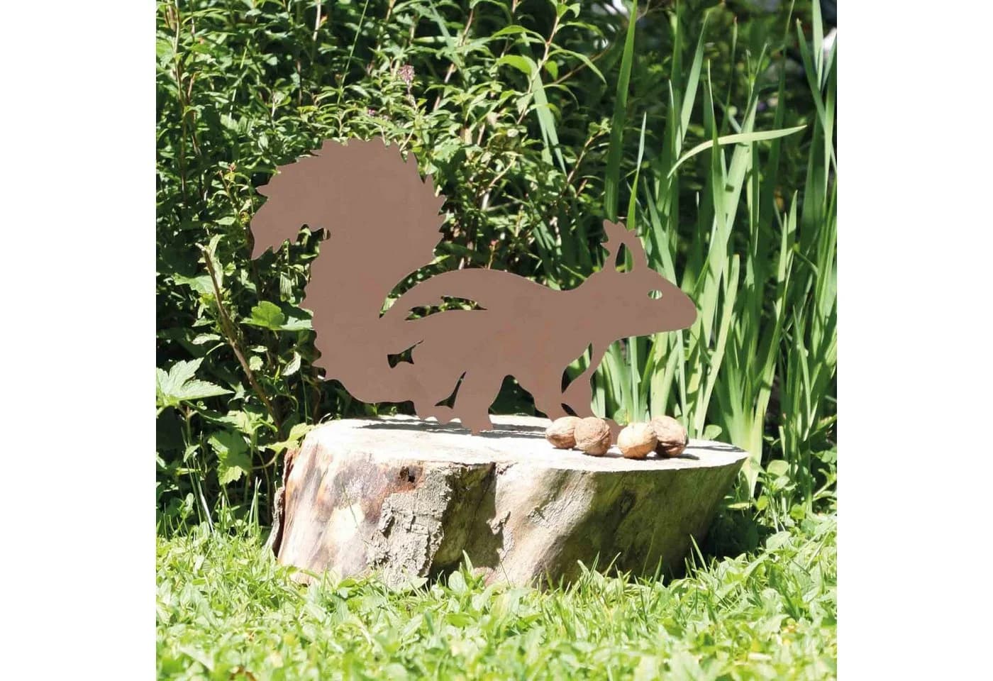 bellissa Haas GmbH Gartenstecker Rost Eichhörnchen Corten-Stahl - Bild 4