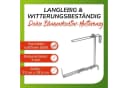 Bellissa Blumenkastenhalter 2er Set verzinkt silber Bild 3