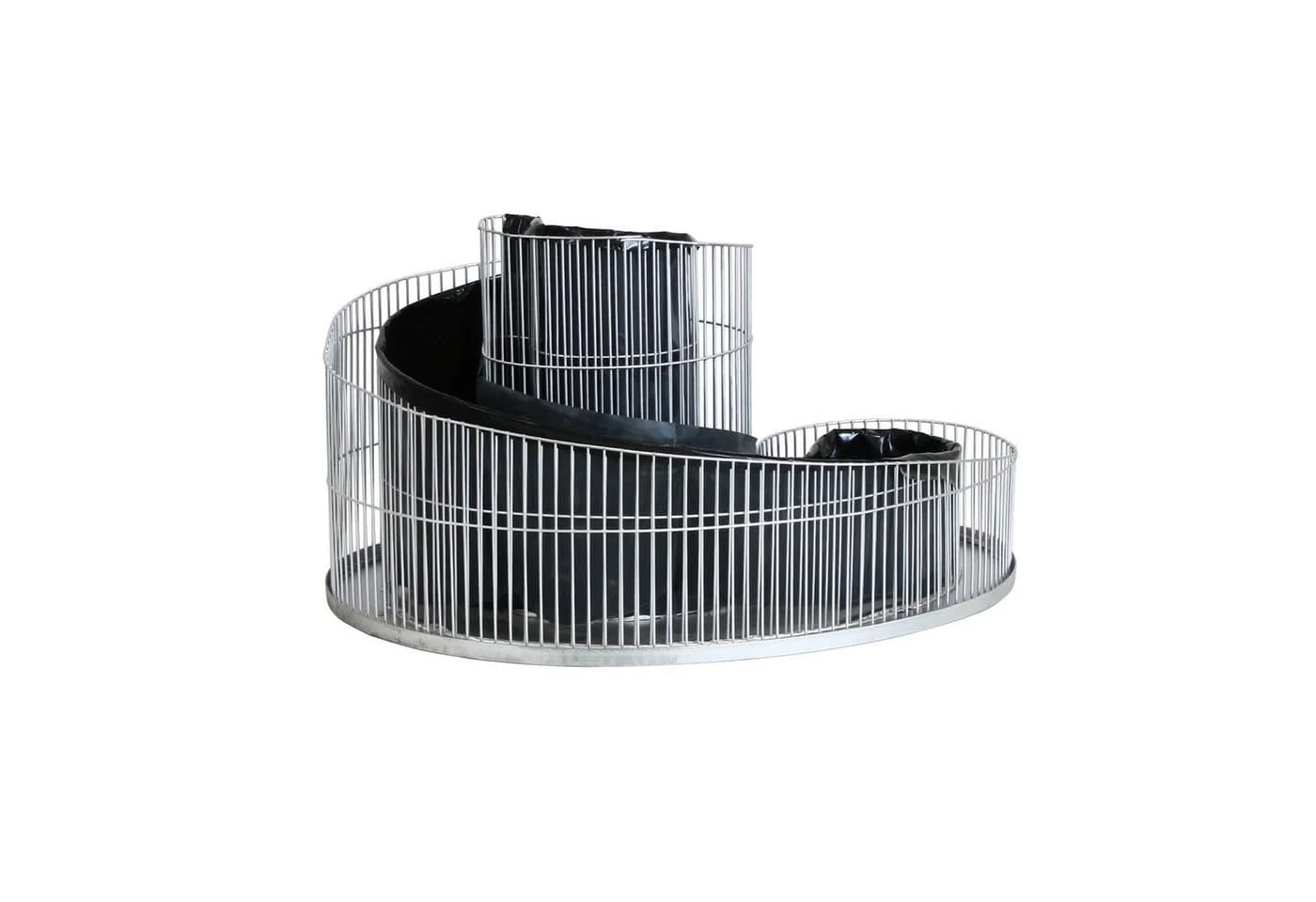 Bellissa Kräuterspirale Silber für Balkon & Terrasse - Bild 2